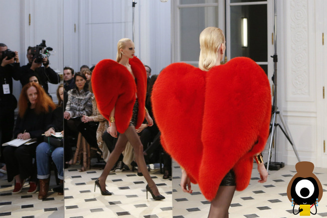 Saint Laurent: Fellini-esque Couture