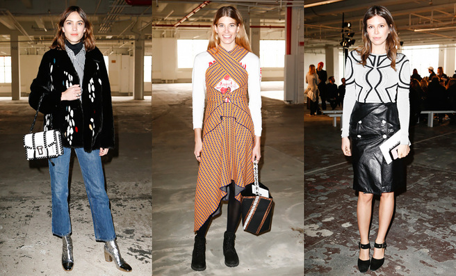 ������ ����, �������� ����������� � ���� ������ � ������ ���� ������ Proenza Schouler