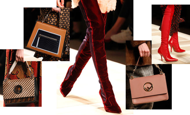 ������� �������� � ����� ����� �� ������ Fendi