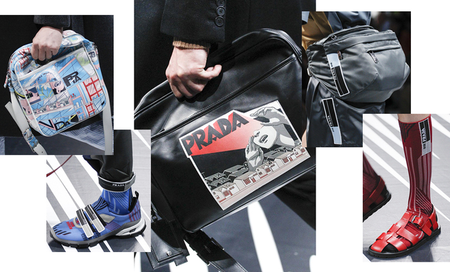 ������ �������� ������ Prada �����-���� 2018