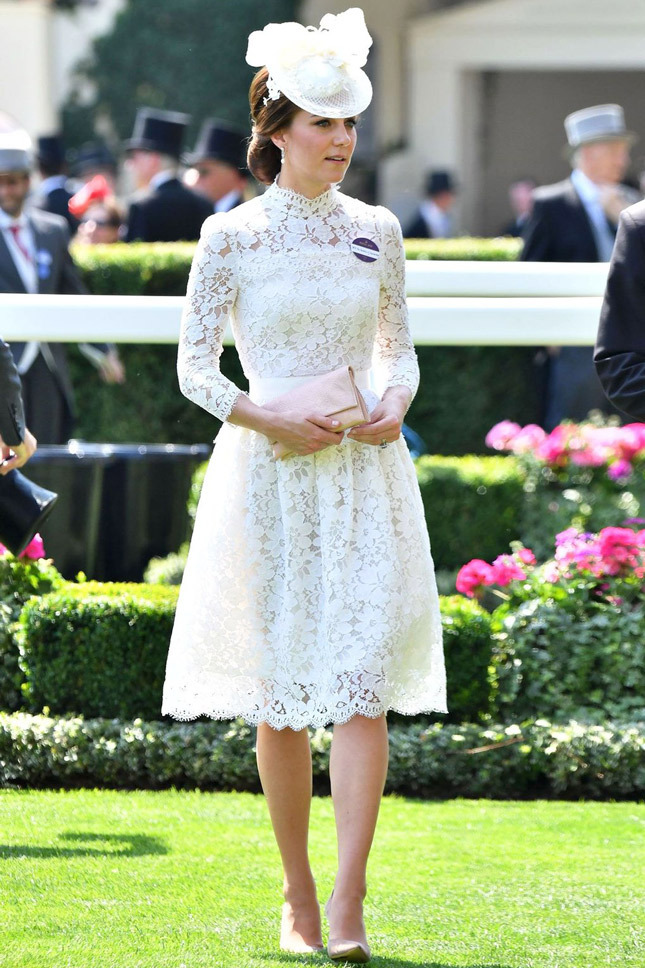���� �������� � Alexander McQueen �� ������� Royal Ascot � ��������