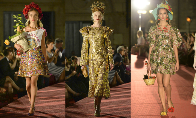 ��� ������ ����� Dolce & Gabbana Alta Moda � �������