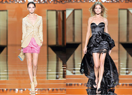 Показ женской коллекции одежды весна-лето 2010 Показ женской коллекции одежды весна-лето 2010