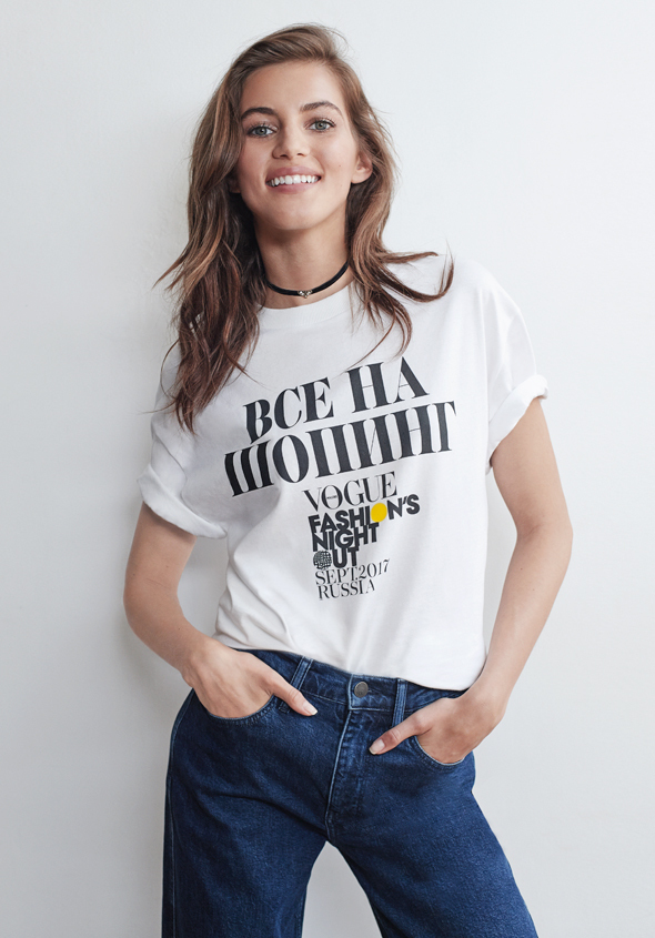 ������ ������� � ���������� Vogue Fashion's Night Out 2017