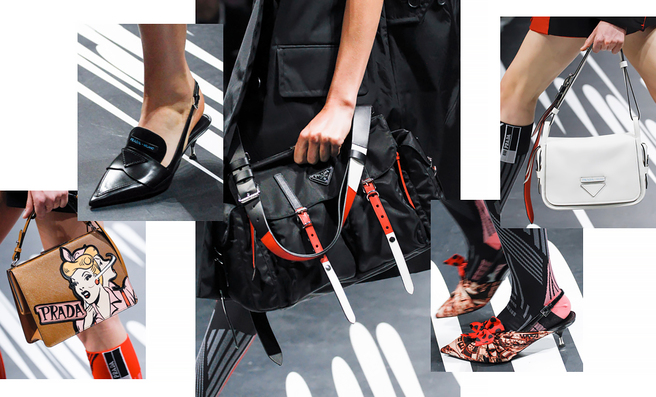 ���������� �� ������ Prada �����-���� 2018