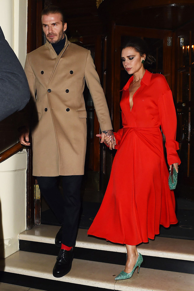 ����� � �������� ������ � Victoria Beckham � �������