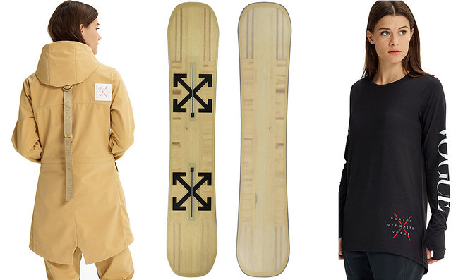 Off-White ��������� � Vogue �������� ��������� ��������������� ������ ��� Burton