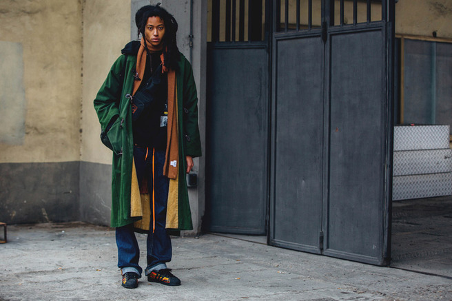 Streetstyle �� �������� ������� ���� Pitti Uomo 2018