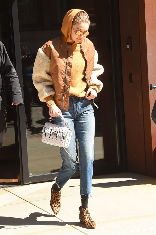 ������ ����� � ������� Maje x Schott � � ������ Valentino � ���-�����